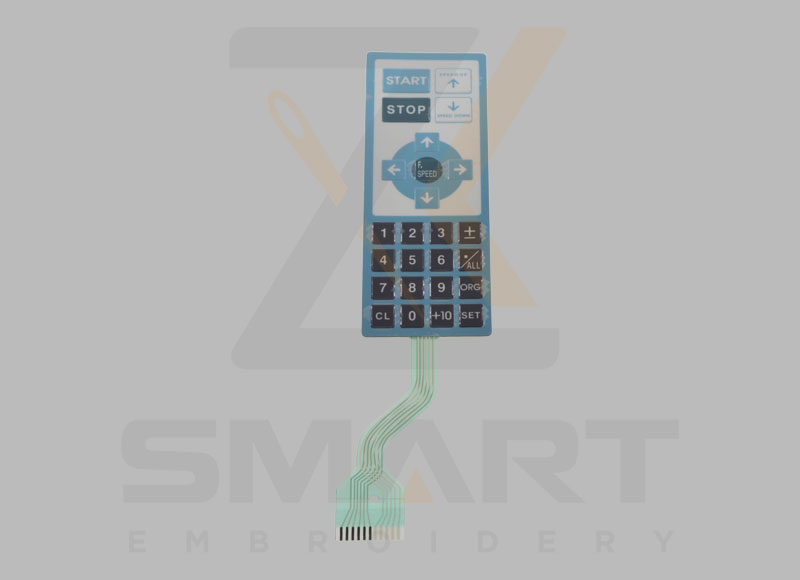 SWF-20-003A-SA00 tastatūras vadības paneļa tastatūras membrānas slēdzis Generic SWF SA izšūšanas mašīna rezerves daļas