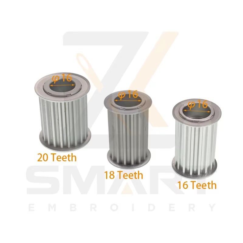 Tajima SWF šūšanas mašīna Pulley S5M 16/18/20 Zobi 35MM Platums 501470050S11 UN110030A000 501470050S10 501470040000