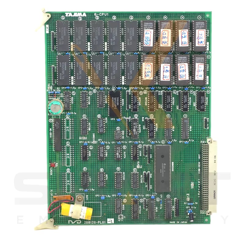 Izmantoti Tajima plāksnes 6-CPU1 iesaiņošanas mašīnas daļas ETJ-6-CPU1