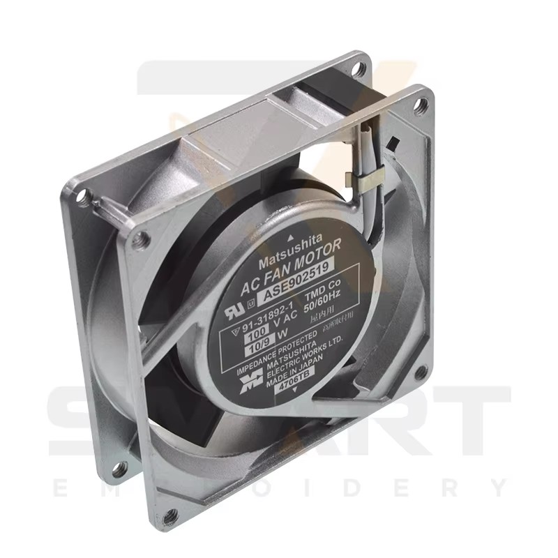 100V Matsushita AC ventilators ASE902519 TAJIMA apšuvuma mašīnai ETJ-ASE902519