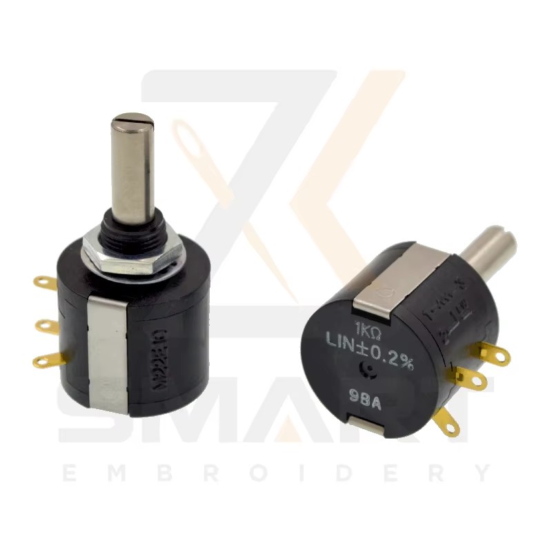 Potenciometrs M22E10 1K Tajima SWF Ķīnas apšuvuma mašīnas daļām