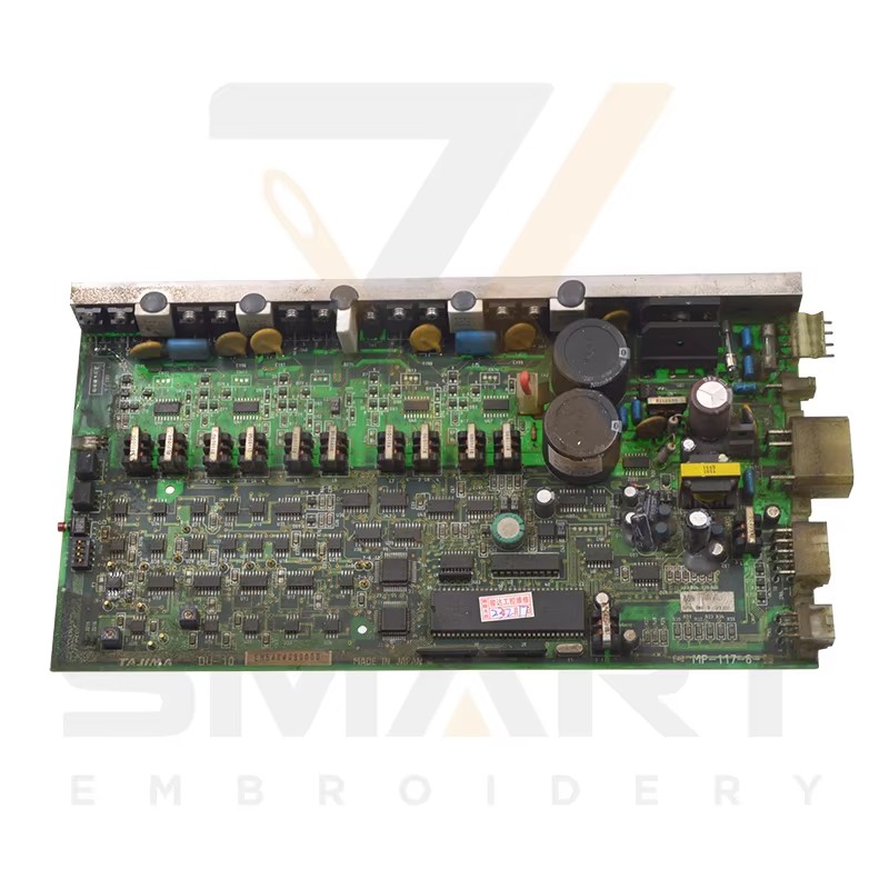 Izmantota TAJIMA DU10 Driver Board MP117 0J2201000090 0J2201000091 0J2204900000 EH5404000000 EH5404060000 Iebūvēšanas mašīnas daļas