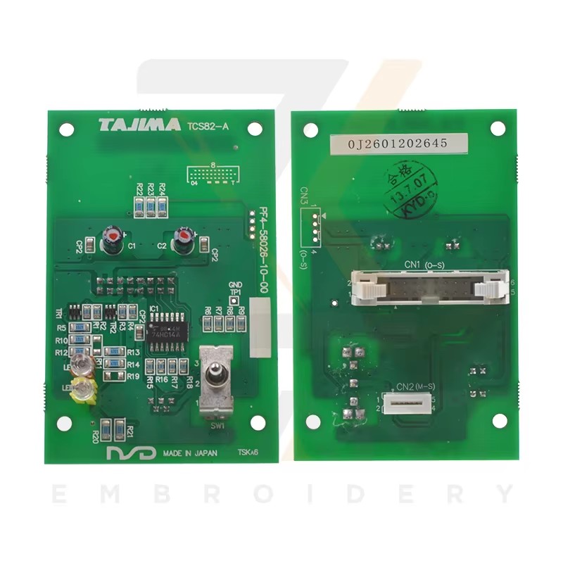 TAJIMA TCS82-A 0J2601301015 0J2601301012 0J2601300000 0J2601301013 FG7213000000 Karte Iebūvēšanas mašīnai