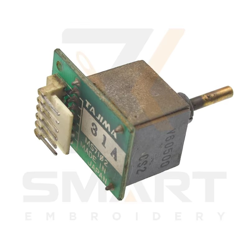 Izmantota Tajima Rotary Switch MS7102010000 BCM18V60500 TME, TMEF, TMEG, TMFD