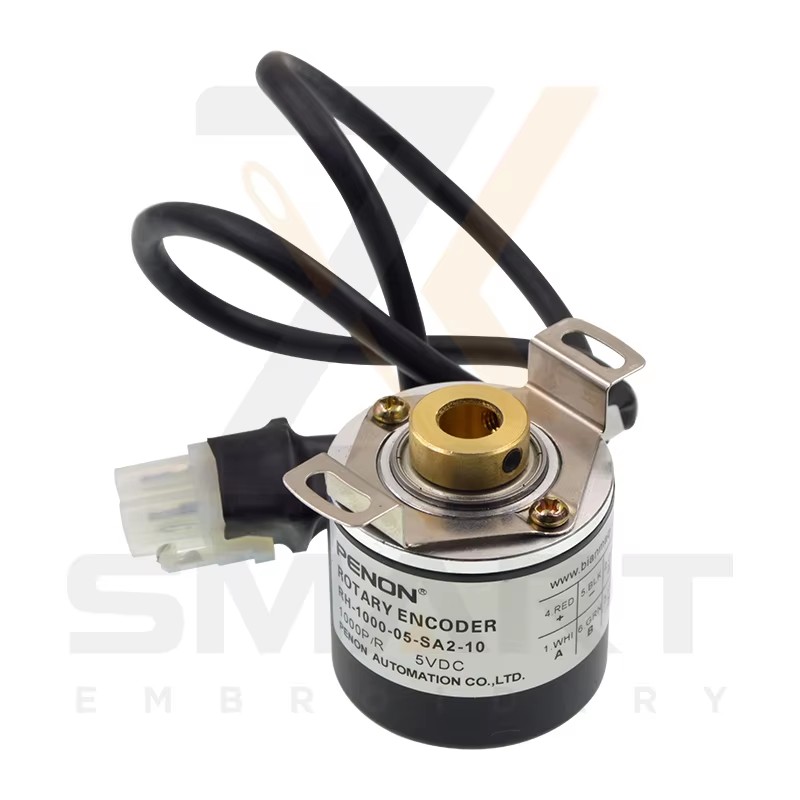 Kopējais TAJIMA rotācijas kodētājs RH-1000-05-SA2-10 642100040000,EF6600A00000