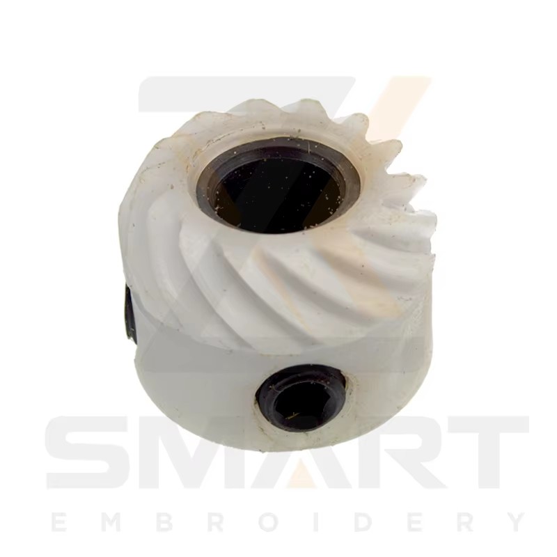 Tajima Plastmasas Bevel Gear EF0204040000 Tajima apšuvuma mašīnas daļas R0302TJ01