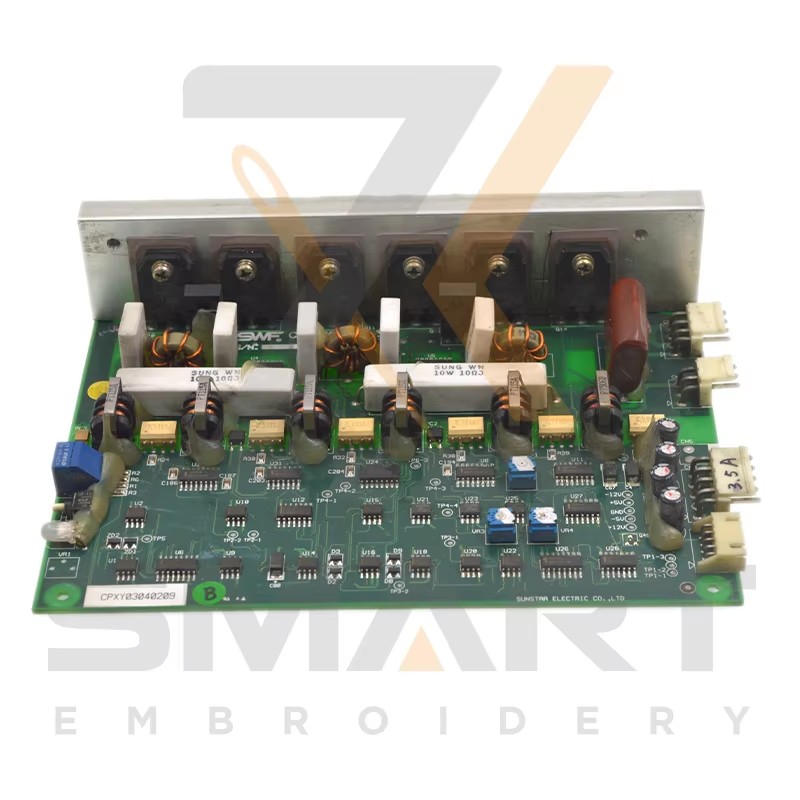 Lietotas SWF XY Driver Board CPT XYDRV03 SWF Embroidery Machine daļas ESWF-CPT-XYDRV03-U