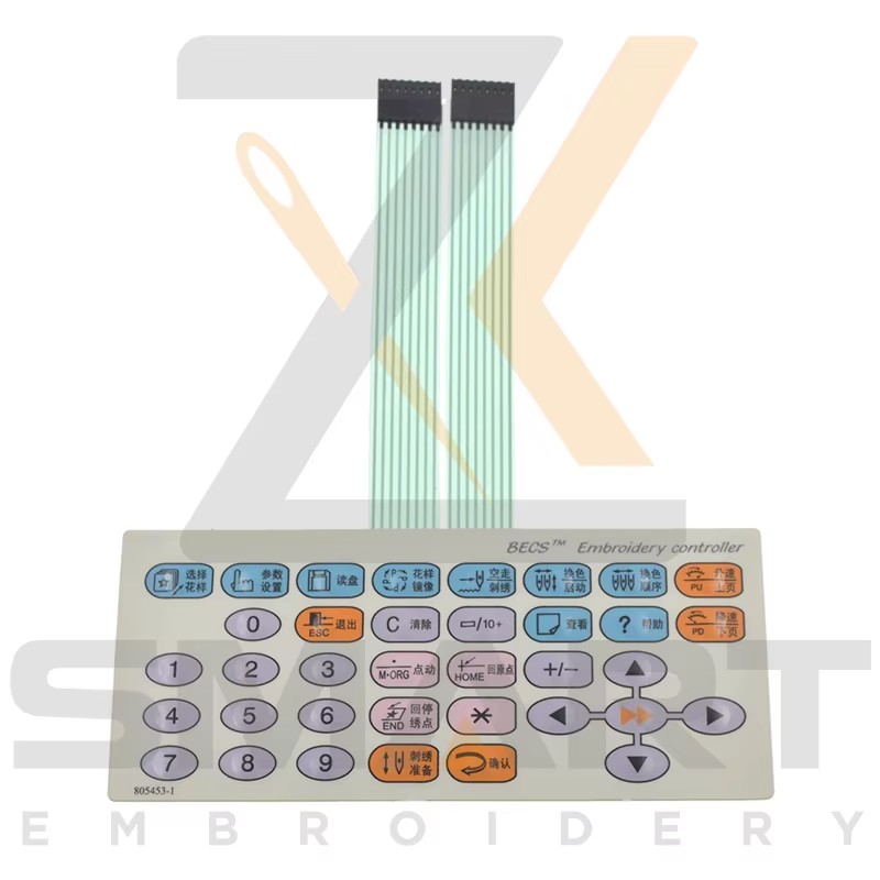 DAHAO tastatūra 805453-1 Ķīnas šūšanas mašīnām EDH050402-0202