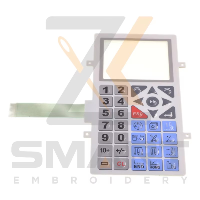 Oriģinālā Ricoma Keypad 03150210 Ķīnas šūšanas mašīnas daļas E17-KP02