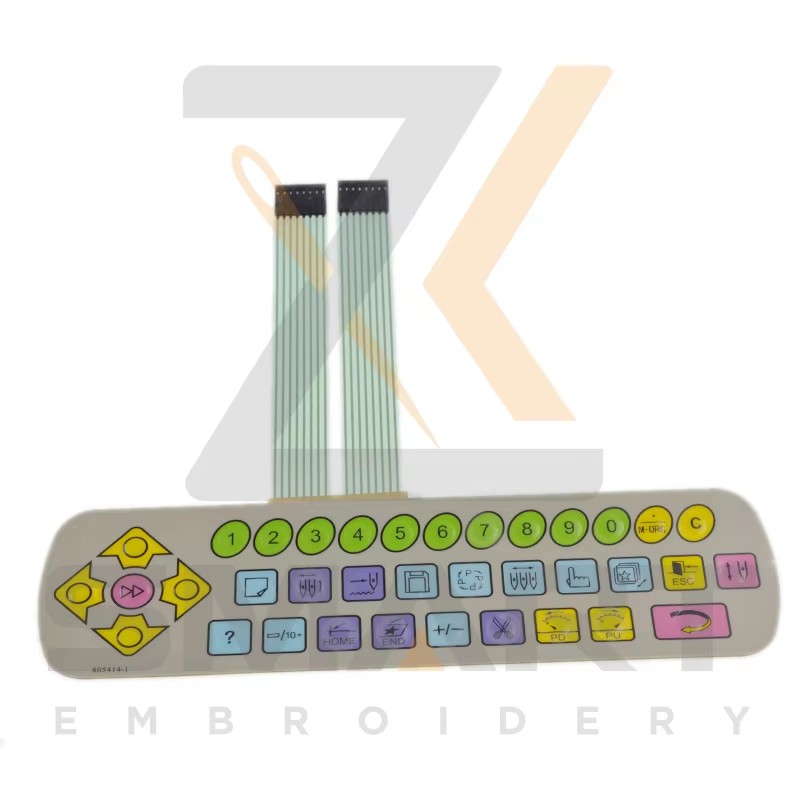 DAHAO Keypad 805414-1 ķīniešu apšuvuma mašīnas daļas EDH050404
